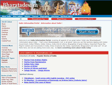 Tablet Screenshot of bharatadesam.com